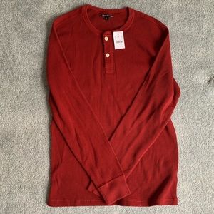 Men’s J.Crew thermal Henley size large